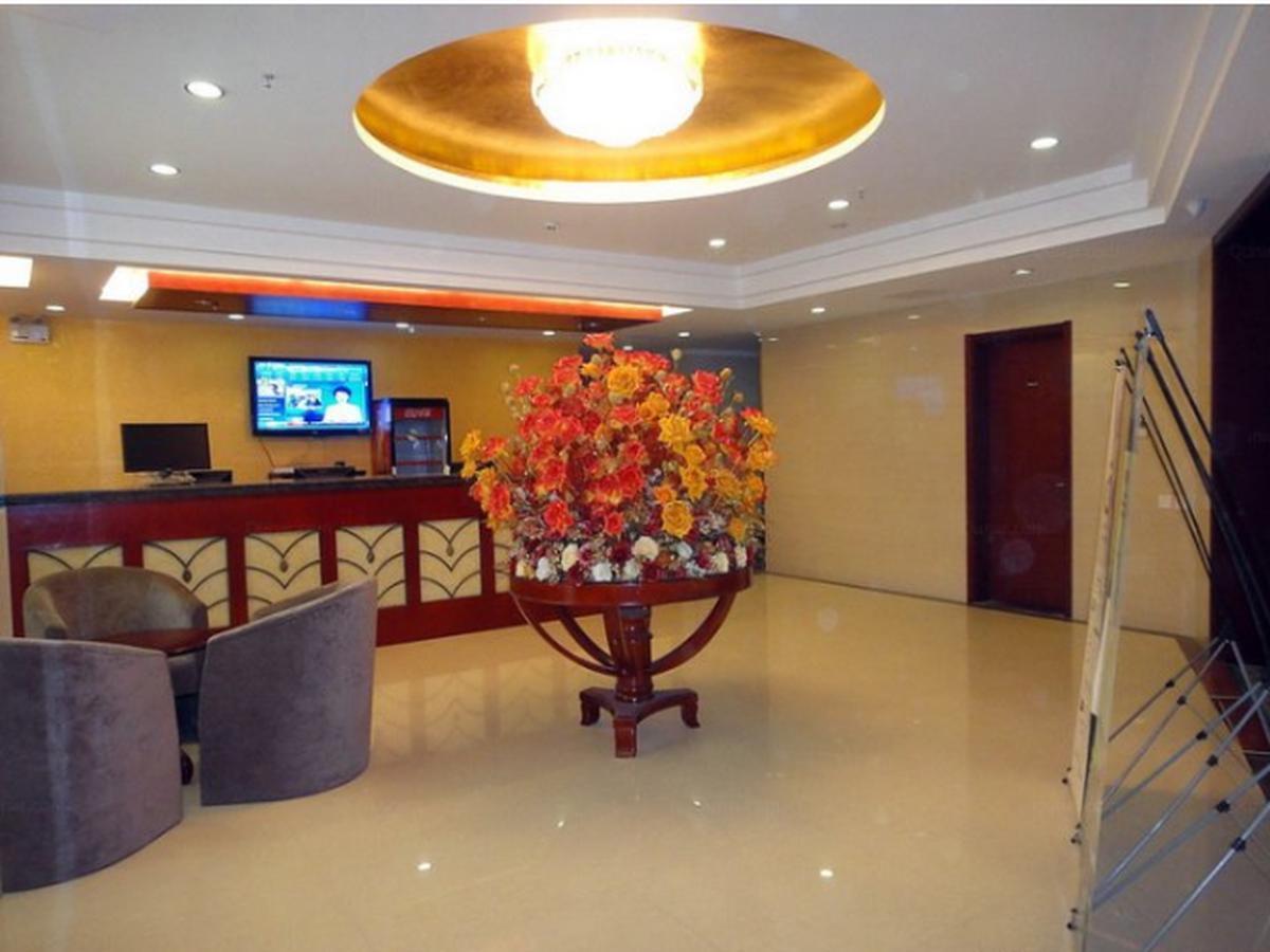 Greentree Inn Jiangsu Nanjing Software Valley Sanjiang University Express Hotel Kültér fotó